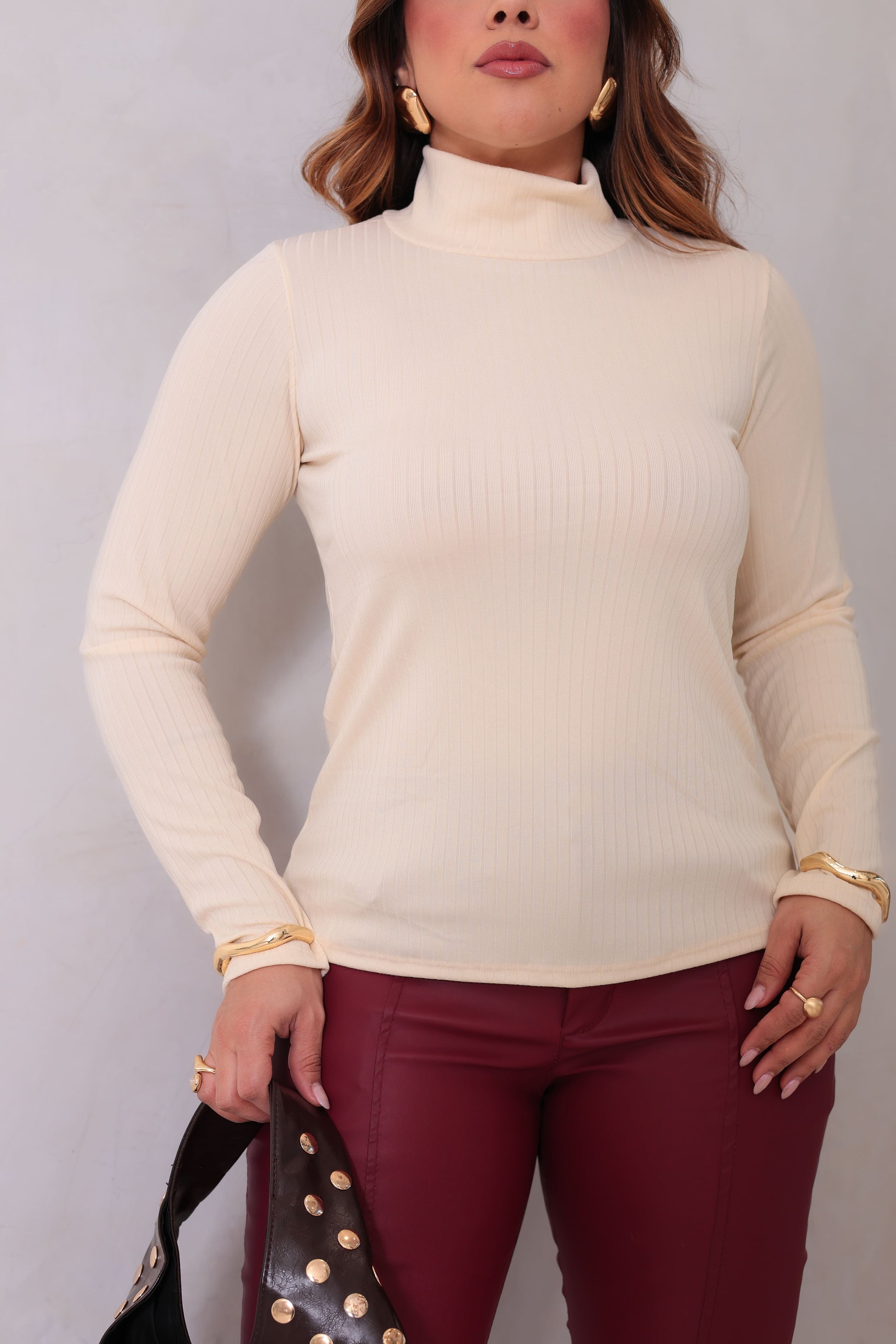 Blusa Suzy Gola Alta