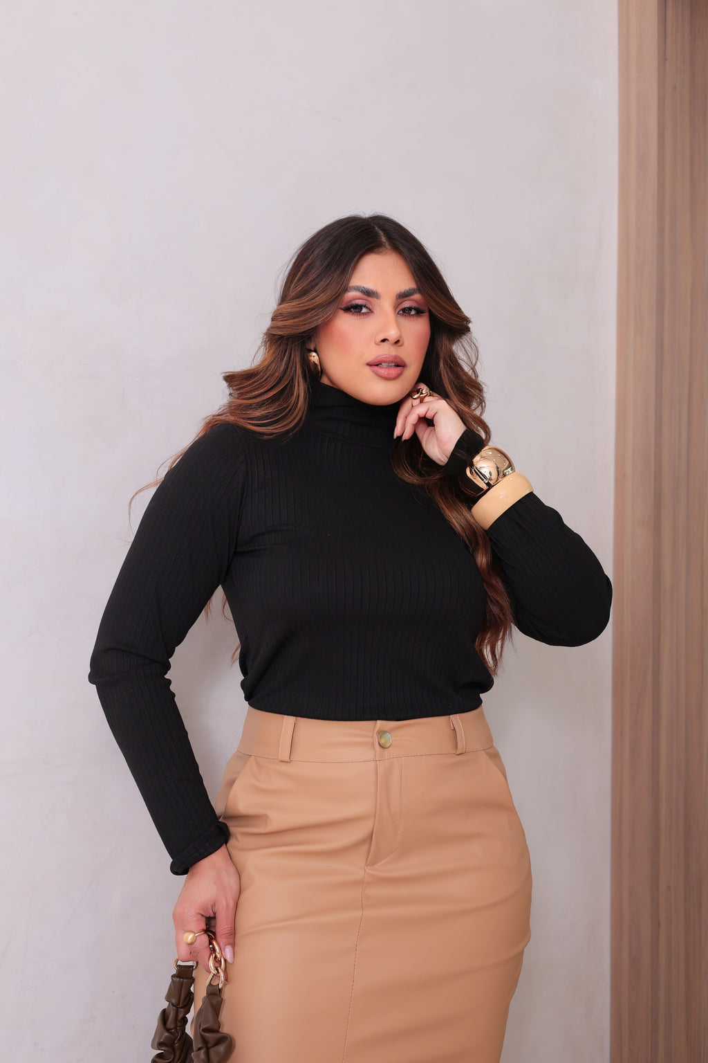 Blusa Suzy Gola Alta