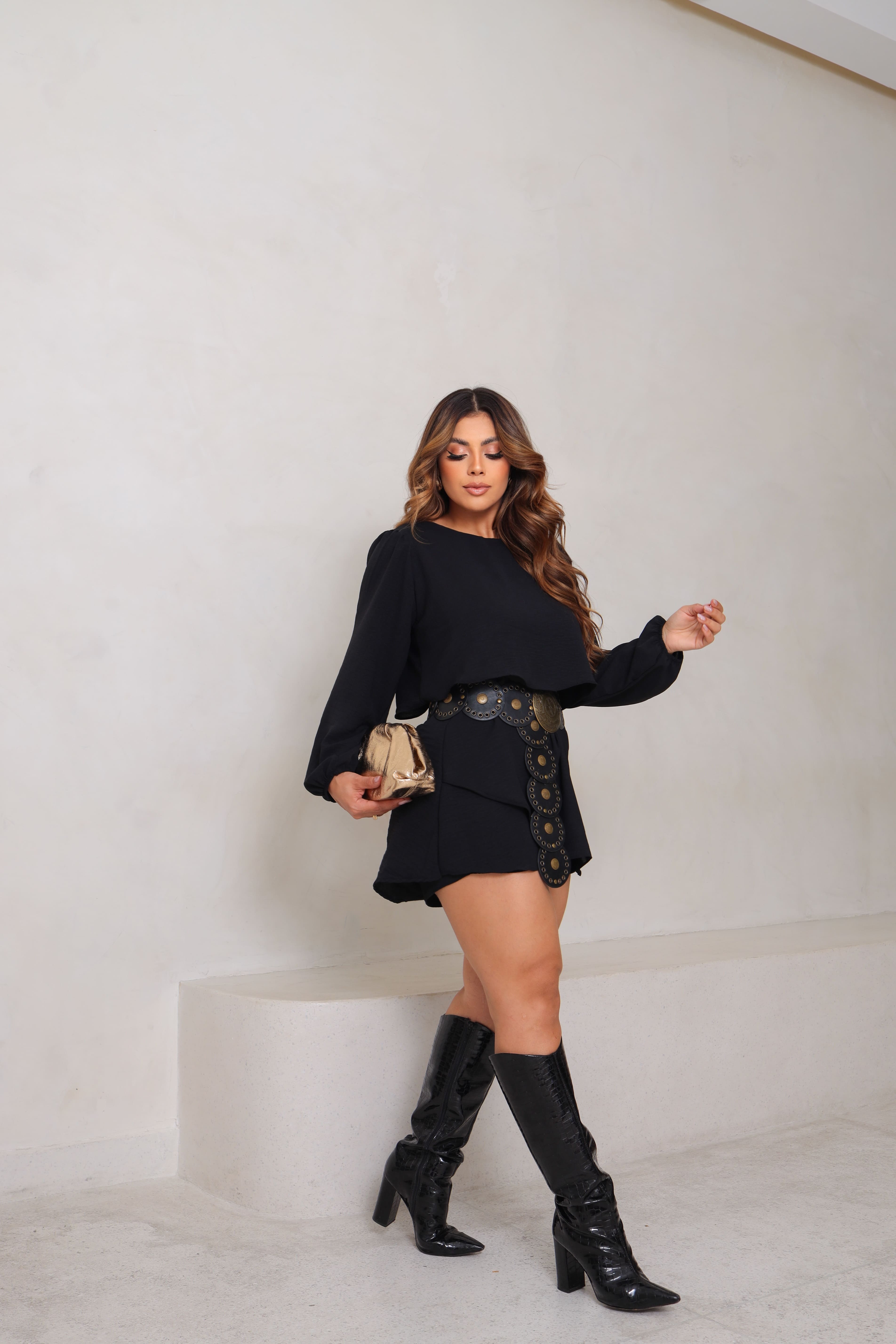 Macaquinho Sara Manga Longa